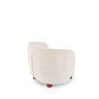 BAKER leisure chair, cream