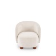 BAKER leisure chair, cream