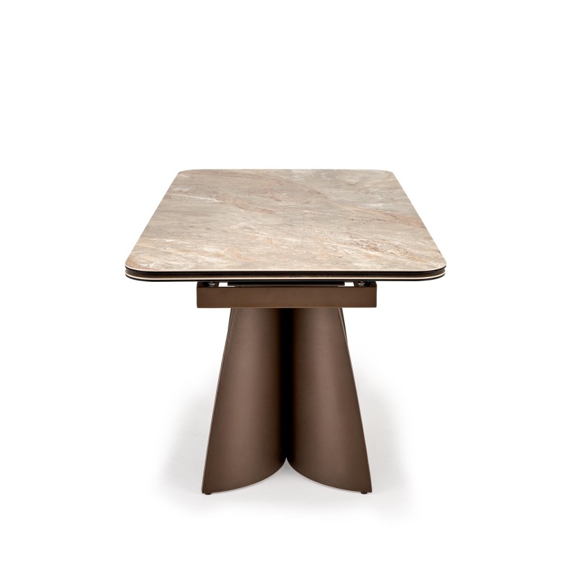 VESNA extension table, color: beige marble