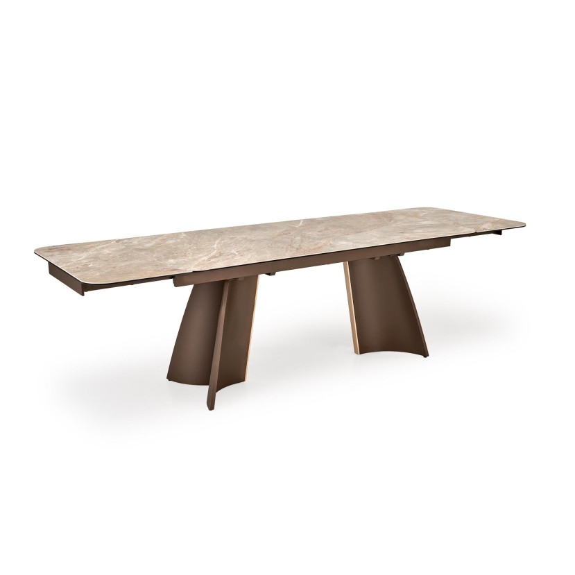 VESNA extension table, color: beige marble