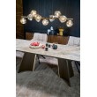 VESNA extension table, color: beige marble