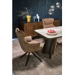 VESNA extension table, color: beige marble