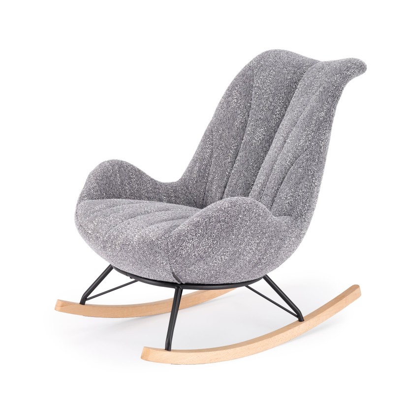 LUIS rocking chair, grey LUIS rocking chair, grey