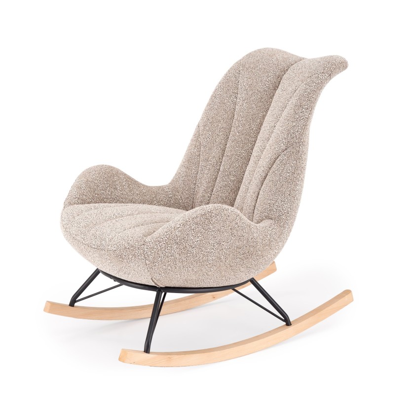 LUIS rocking chair, d.beige LUIS rocking chair, d.beige