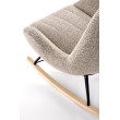 LUIS rocking chair, d.beige LUIS rocking chair, d.beige