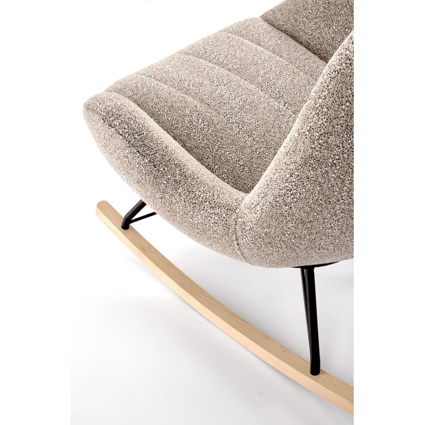 LUIS rocking chair, d.beige LUIS rocking chair, d.beige