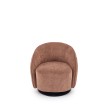 BASILIO leisure chair, brown BASILIO leisure chair, brown