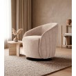 BASILIO leisure chair, cappuccino