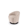 BASILIO leisure chair, cappuccino