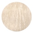 FRIDA S  c.table travertine / walnut