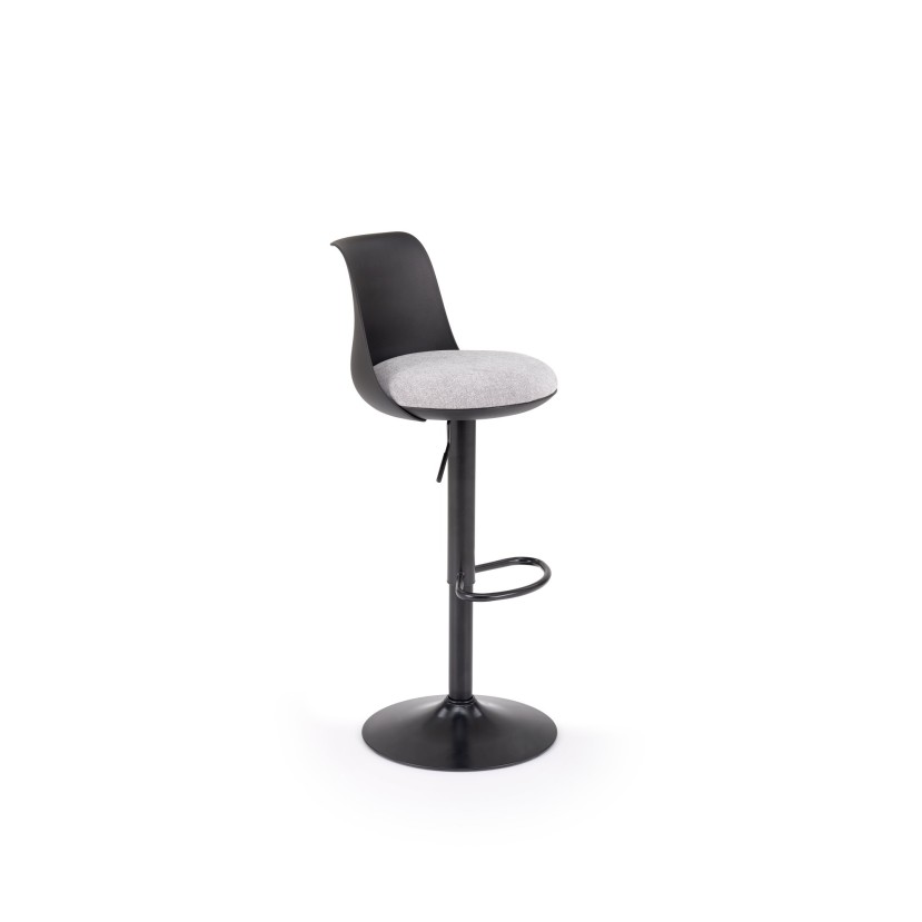 Baro kėdė H127, juoda / pilka Baro kėdė H127, juoda / pilka