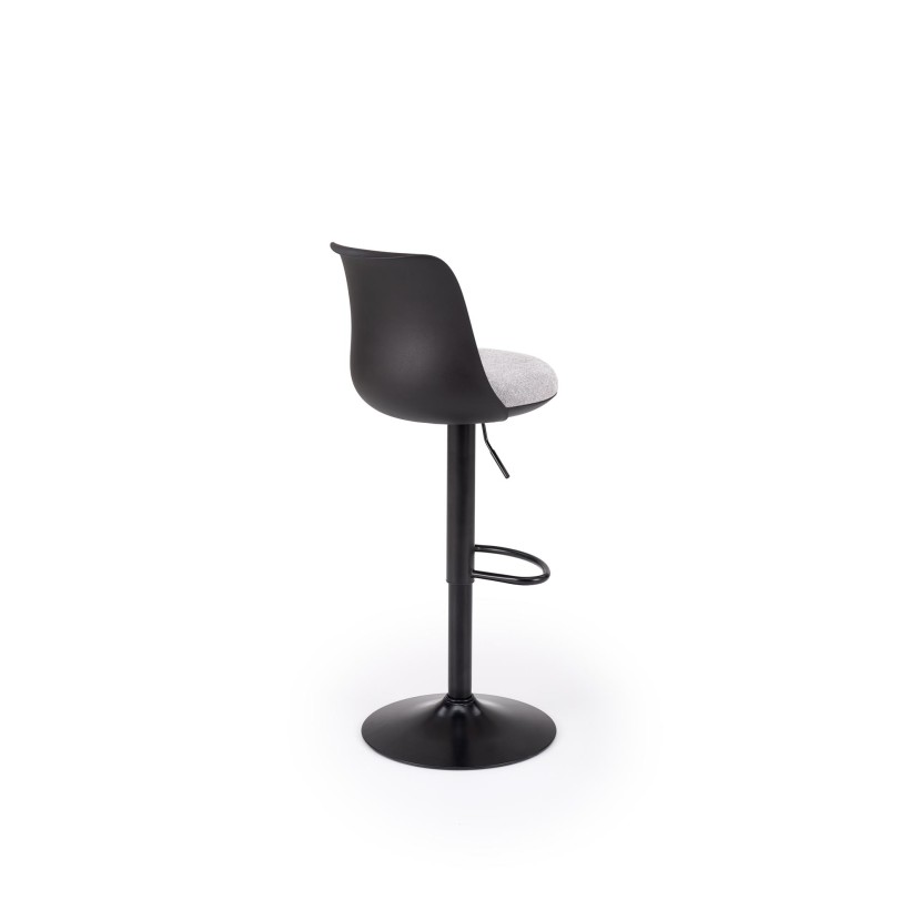 Baro kėdė H127, juoda / pilka Baro kėdė H127, juoda / pilka