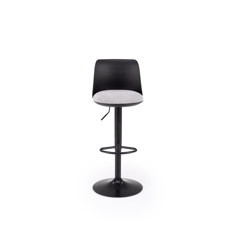 Baro kėdė H127, juoda / pilka Baro kėdė H127, juoda / pilka