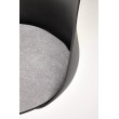 Baro kėdė H127, juoda / pilka Baro kėdė H127, juoda / pilka