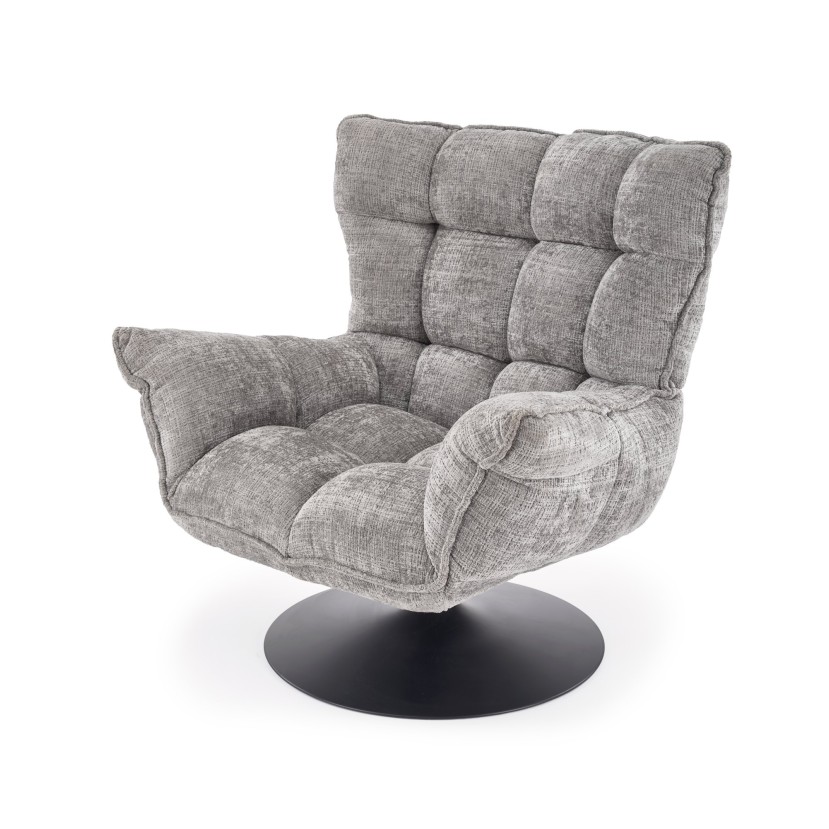 HAGEN leisure chair, grey HAGEN leisure chair, grey