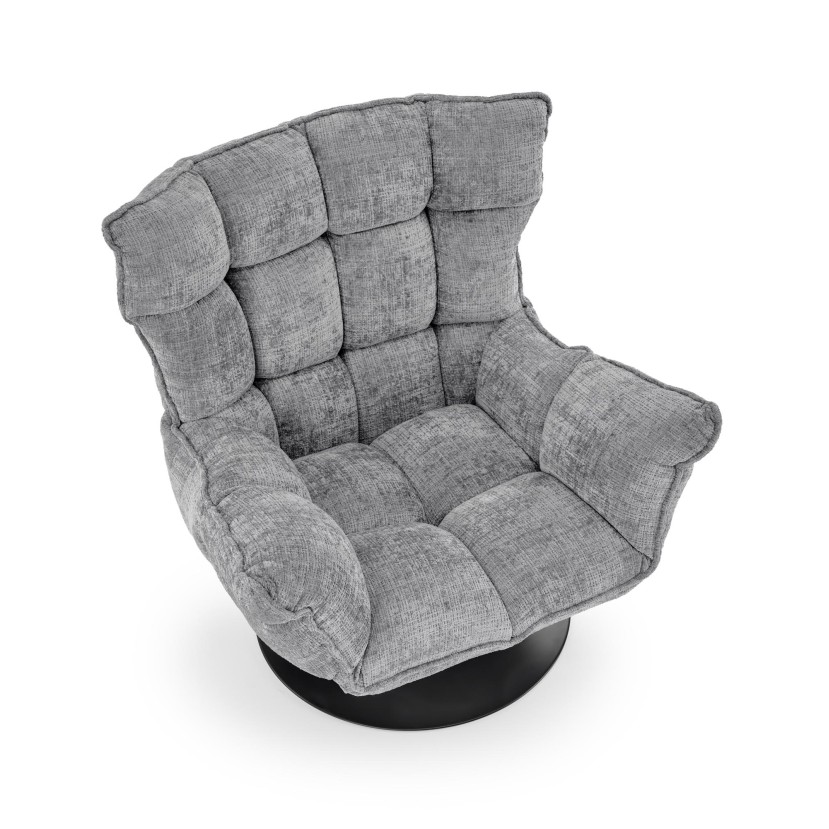 HAGEN leisure chair, grey HAGEN leisure chair, grey