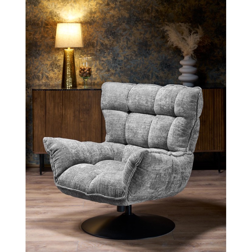 HAGEN leisure chair, grey HAGEN leisure chair, grey