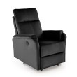 CROCUS electric recliner, black CROCUS electric recliner, black