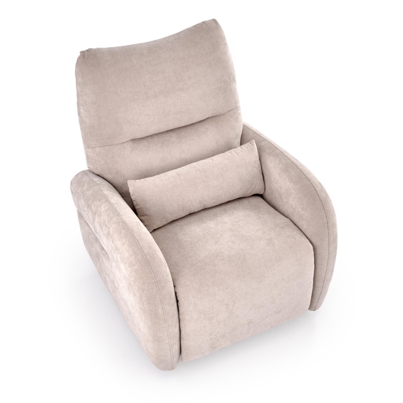 SAXON electric recliner with rocking, beige
