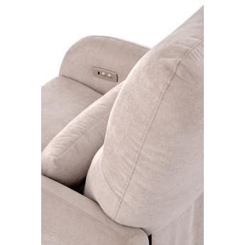 SAXON electric recliner with rocking, beige SAXON electric recliner with rocking, beige