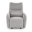 SAXON electric recliner with rocking, grey