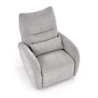 SAXON electric recliner with rocking, grey