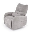 SAXON electric recliner with rocking, grey