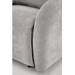 SAXON electric recliner with rocking, grey