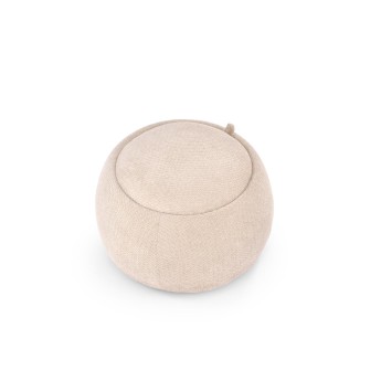 LUMI pouffe color: beige LUMI pouffe color: beige