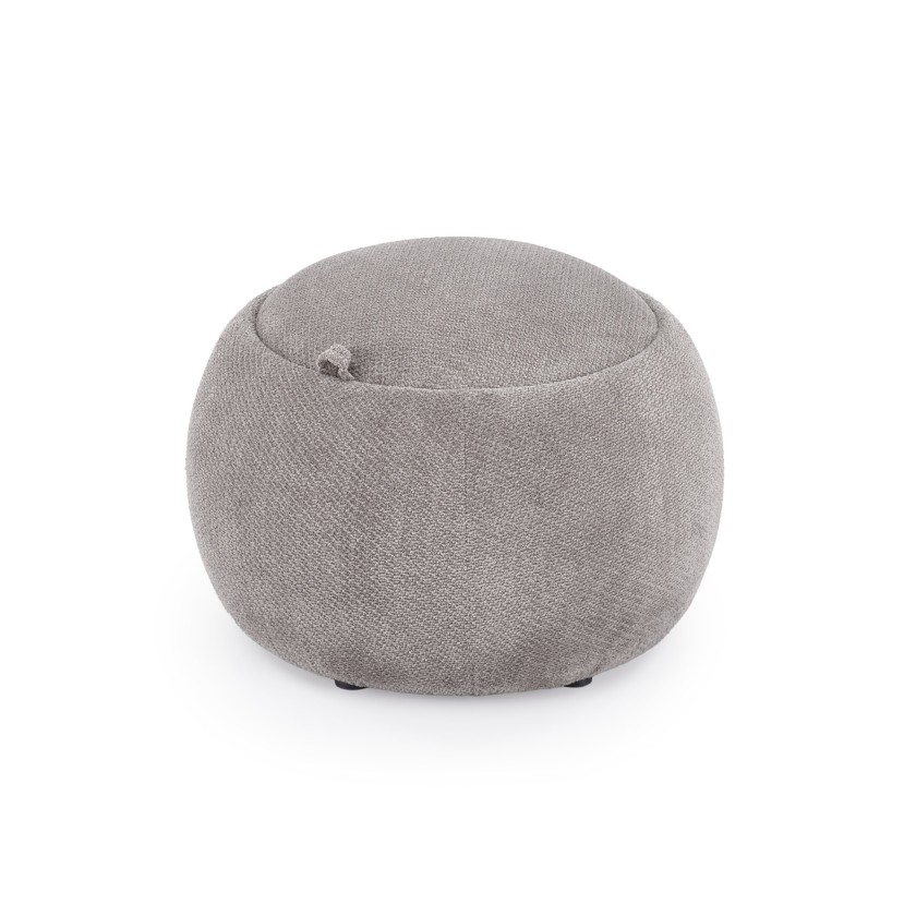 LUMI pouffe color: grey LUMI pouffe color: grey