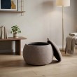 LUMI pouffe color: grey LUMI pouffe color: grey