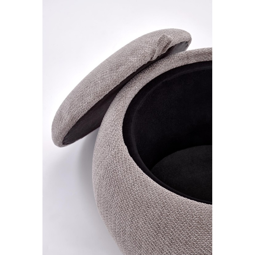 LUMI pouffe color: grey LUMI pouffe color: grey
