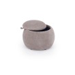 LUMI pouffe color: grey LUMI pouffe color: grey