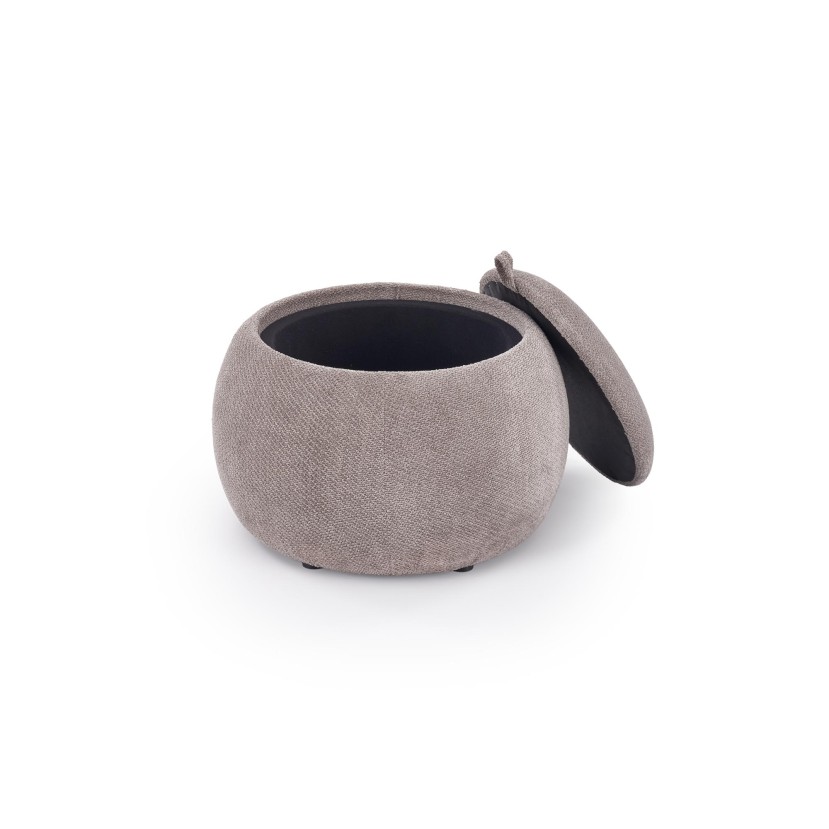 LUMI pouffe color: grey LUMI pouffe color: grey