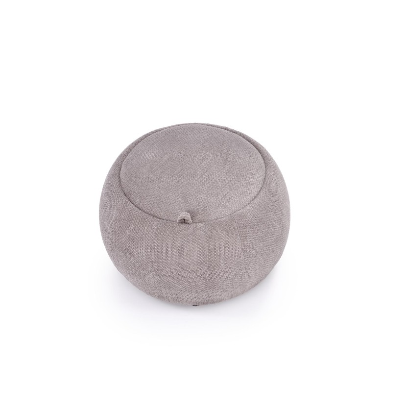 LUMI pouffe color: grey LUMI pouffe color: grey