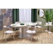 FALONE extension table, color: travertine / cashmere
