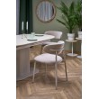 FALONE extension table, color: travertine / cashmere
