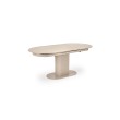 FALONE extension table, color: travertine / cashmere