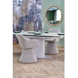 FALONE extension table, color: travertine / cashmere