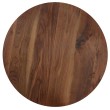 LIRA  c.table walnut / black