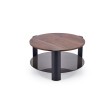 LIRA  c.table walnut / black