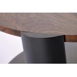 LIRA  c.table walnut / black