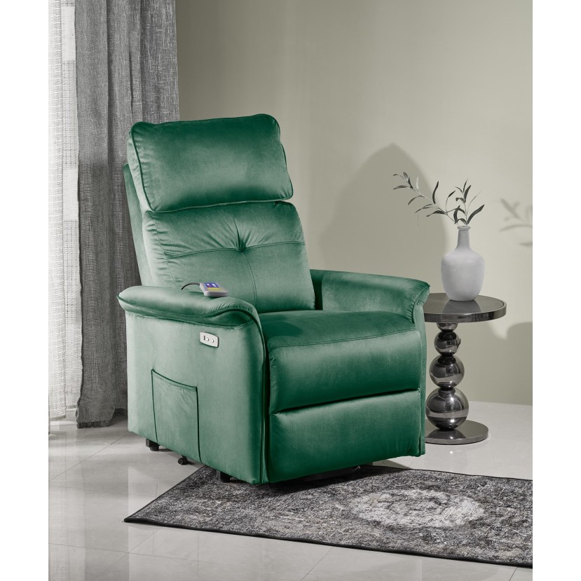 SEMIR 2 leisure chair, dark green SEMIR 2 leisure chair, dark green