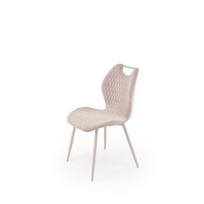 K569_CS chair, cashmere / light beige