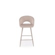 H96 bar stool, l.beige / cashmere