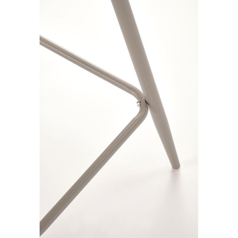 H96 bar stool, l.beige / cashmere