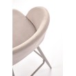H96 bar stool, l.beige / cashmere