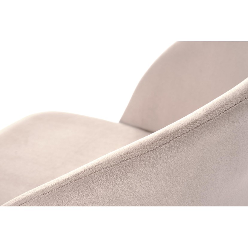 H96 bar stool, l.beige / cashmere