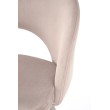 H96 bar stool, l.beige / cashmere