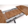 JASON extension table, color: walnut / black JASON extension table, color: walnut / black